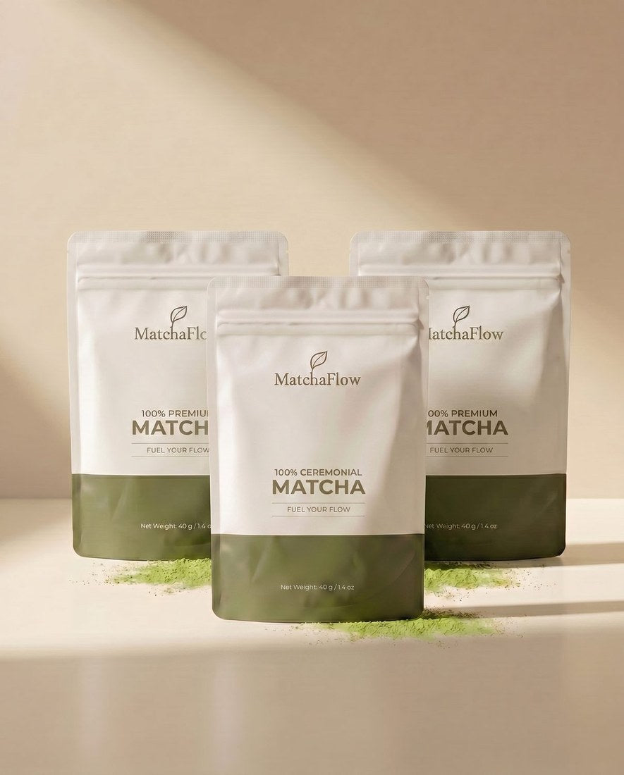 MatchaFlow Final Batch Bundle, Premium + Ceremonial